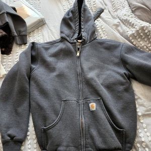 Carhartt mens heavy thermal lined sweatshirt